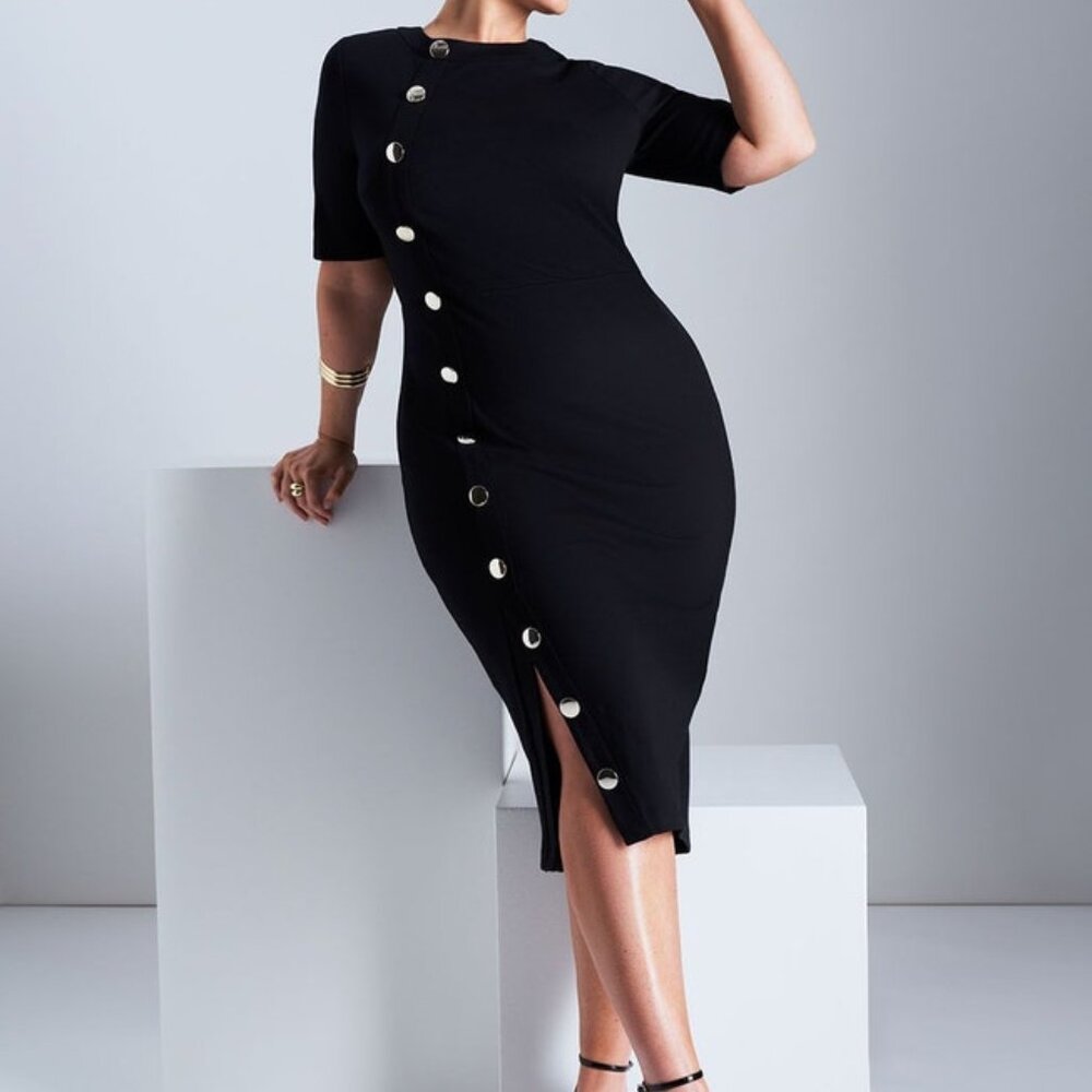 NWT!!! Button Front Workwear Dress